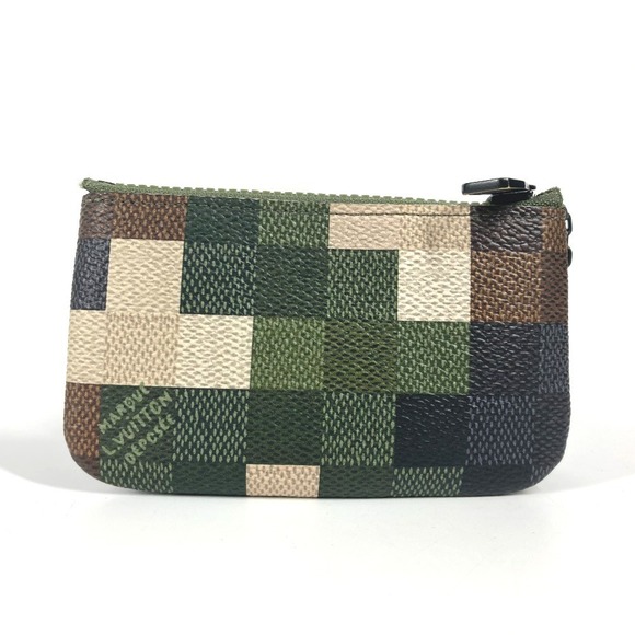 Louis Vuitton Green bag Pochette Wallet Khaki Pop - Picture 1 of 9